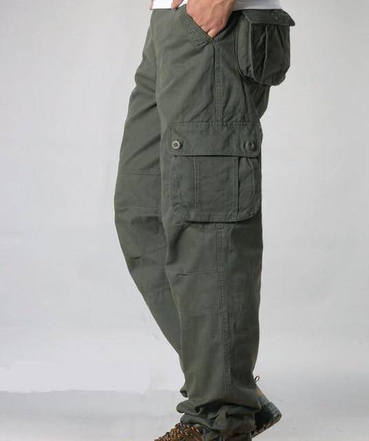 Tactical Cargo Pants for Men - Loose Fit and Durable Design