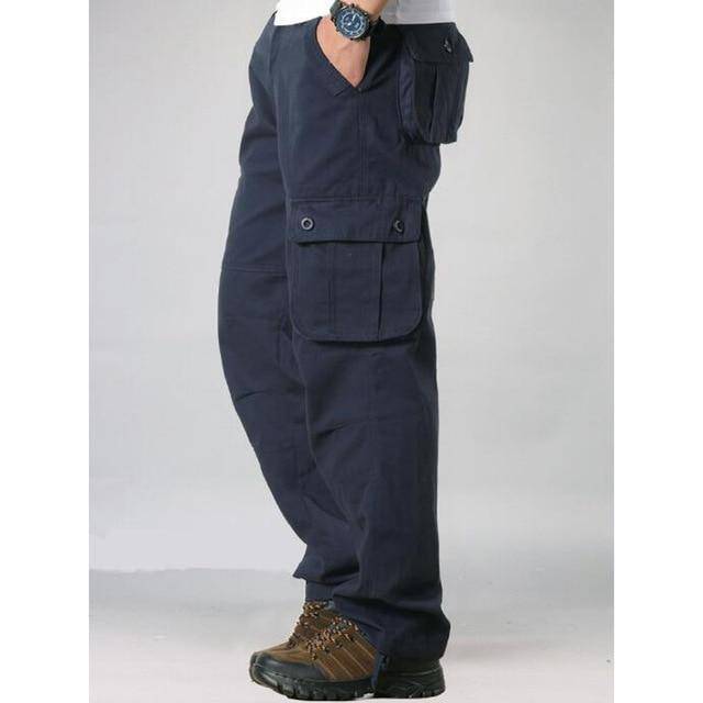 Tactical Cargo Pants for Men - Loose Fit and Durable Design