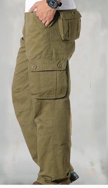 Tactical Cargo Pants for Men - Loose Fit and Durable Design