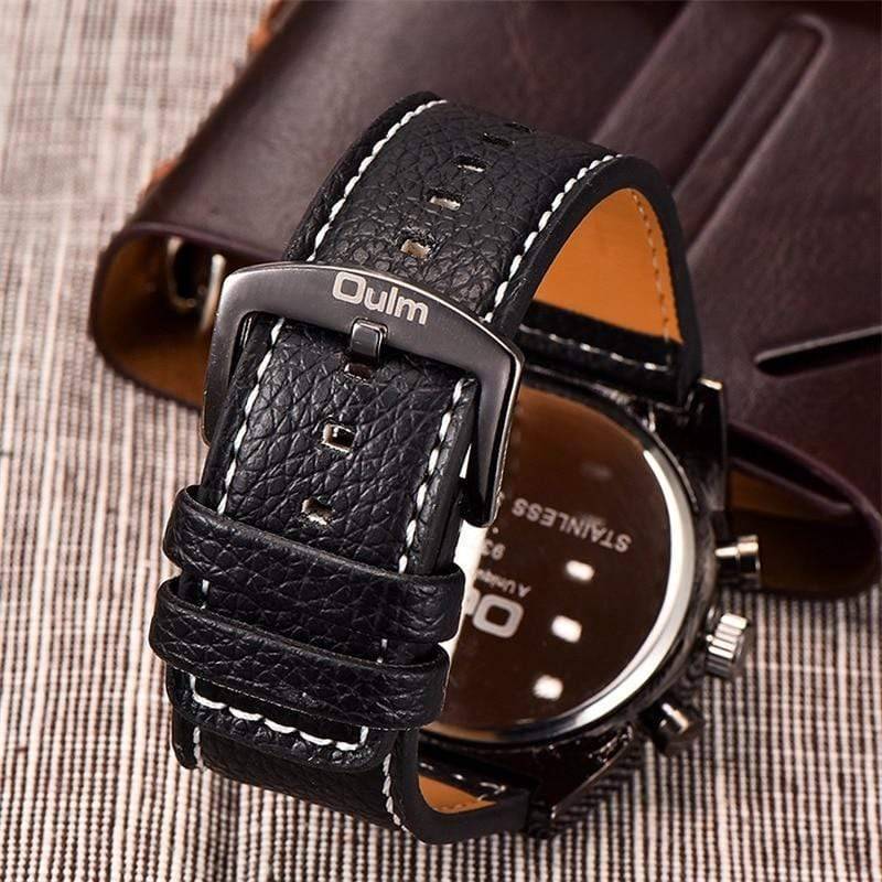 Military Watch for Men with Multiple Time Zones