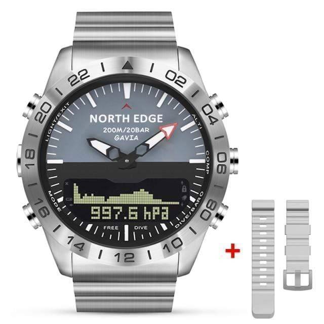 Digital Dive Watch for Men with Multiple Functions