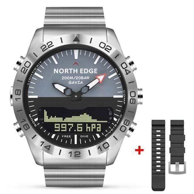 Digital Dive Watch for Men with Multiple Functions