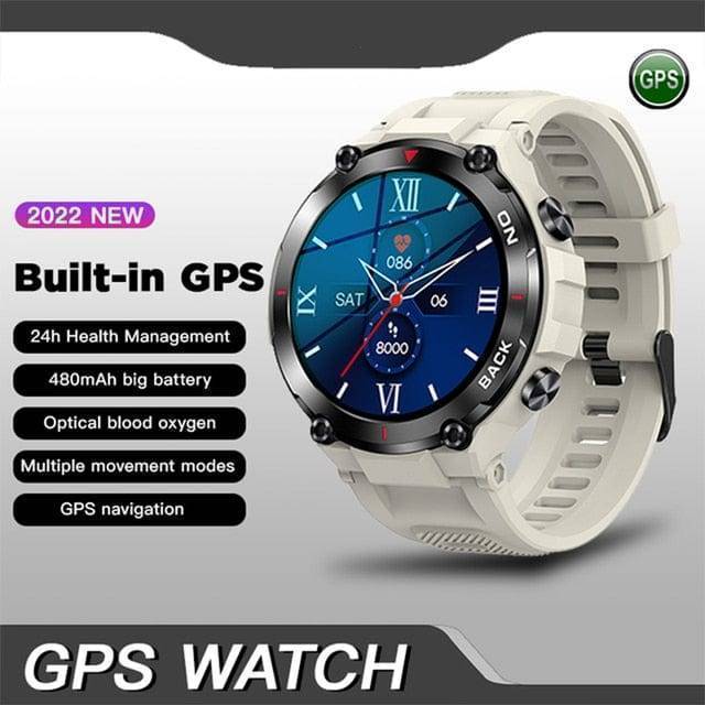 Multifunctional Fitness Tracker for Men - Outdoor GPS Smartwatch