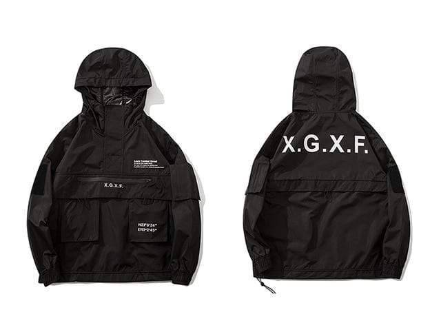 Outdoor Tactical Jacket for Men with Hood and Cargo Pockets