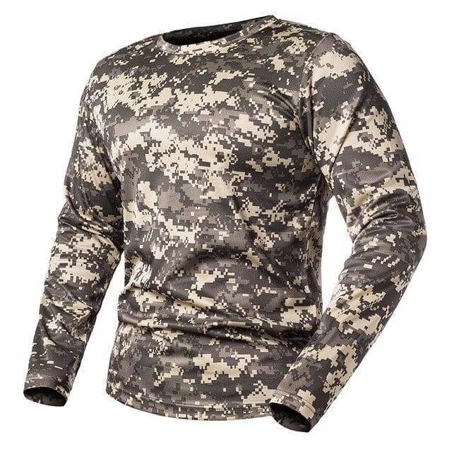 Long Sleeve Tactical Shirt for Men – Outdoor Wear