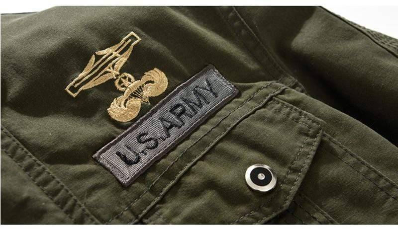 Men's Military Field Jacket - Tactical Windbreaker for Outdoor Use