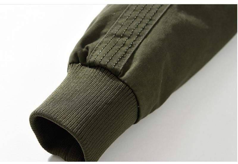 Men's Military Field Jacket - Tactical Windbreaker for Outdoor Use