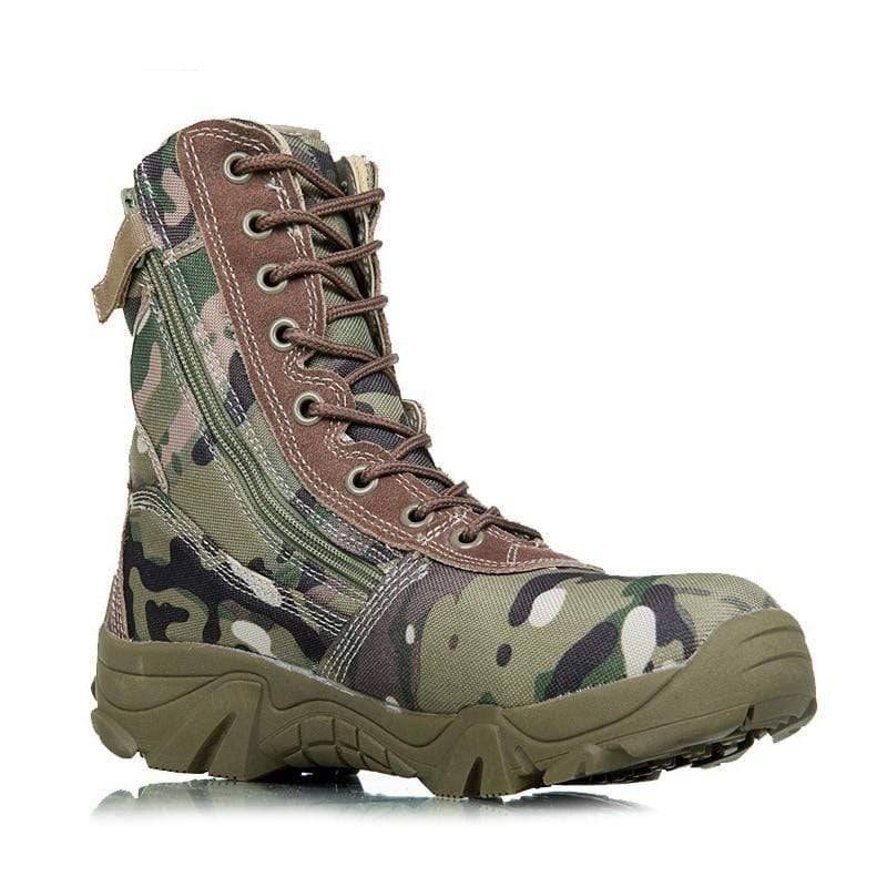 Waterproof Tactical Hiking Boots for Men - Outdoor Footwear