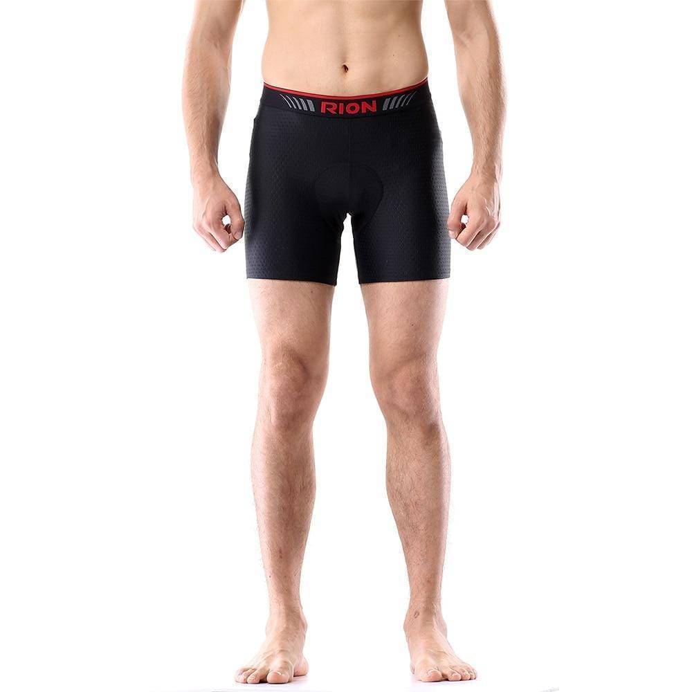 Men's Cycling Shorts with Padded Underwear