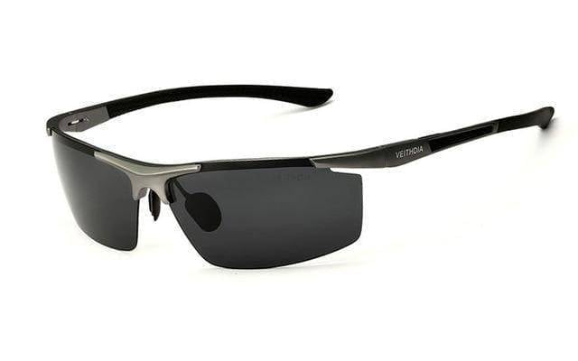 Polarized UV400 Sunglasses for Men - Aluminum and Magnesium Frame