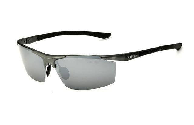 Polarized UV400 Sunglasses for Men - Aluminum and Magnesium Frame