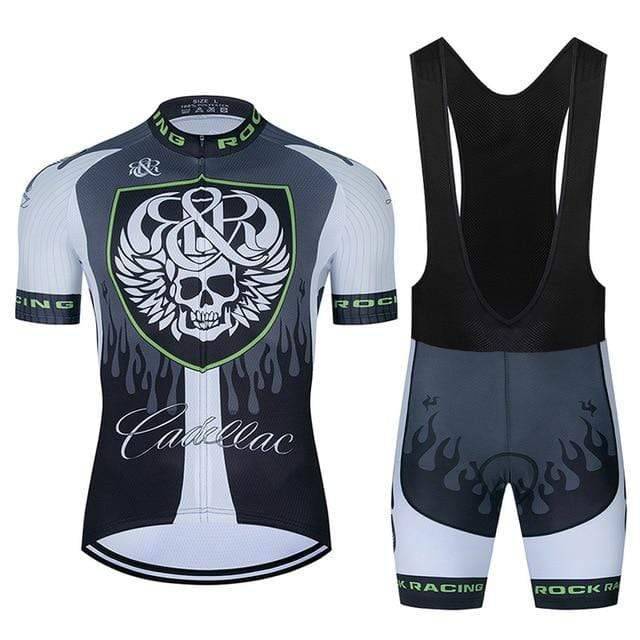 Men's Cycling Jersey and Shorts Outfit for MTB