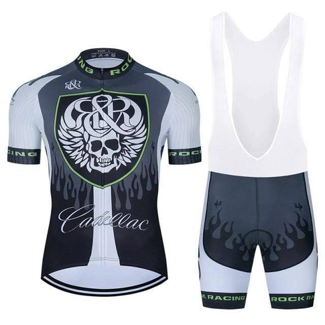 Men's Cycling Jersey and Shorts Outfit for MTB