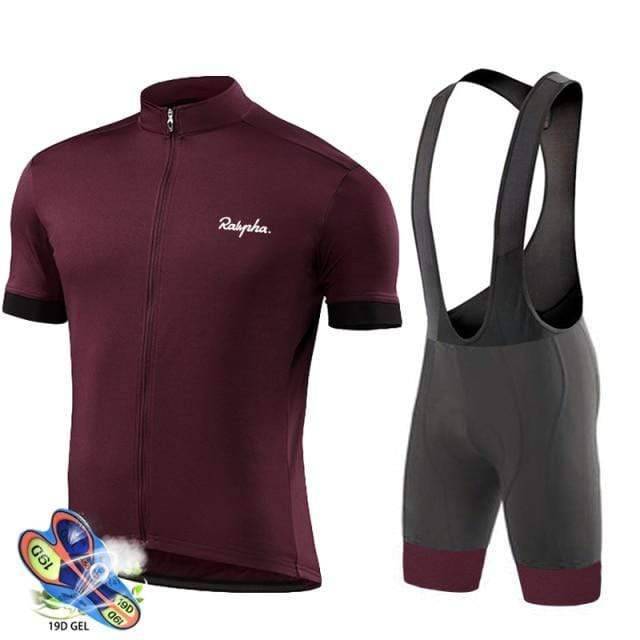 Short Sleeve Cycling Suit Set for Men - Road Bike Gear