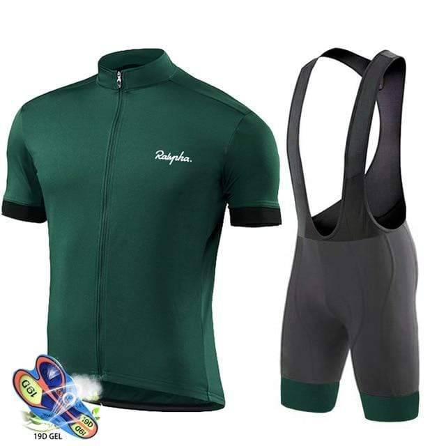 Short Sleeve Cycling Suit Set for Men - Road Bike Gear