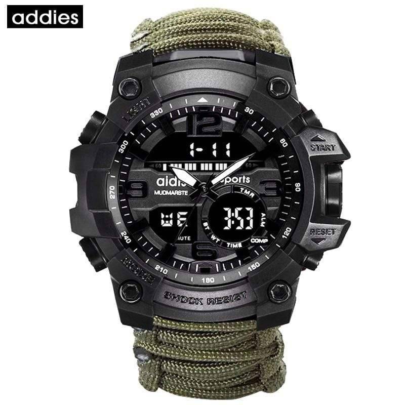 Digital Sports and Survival Watch for Men - Outdoor Use