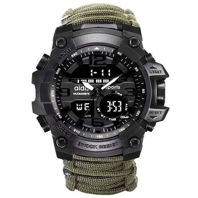 Digital Sports and Survival Watch for Men - Outdoor Use