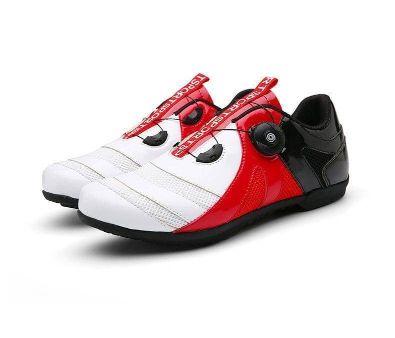 Flat Cycling Shoes for Men with SPD Rubber Sole