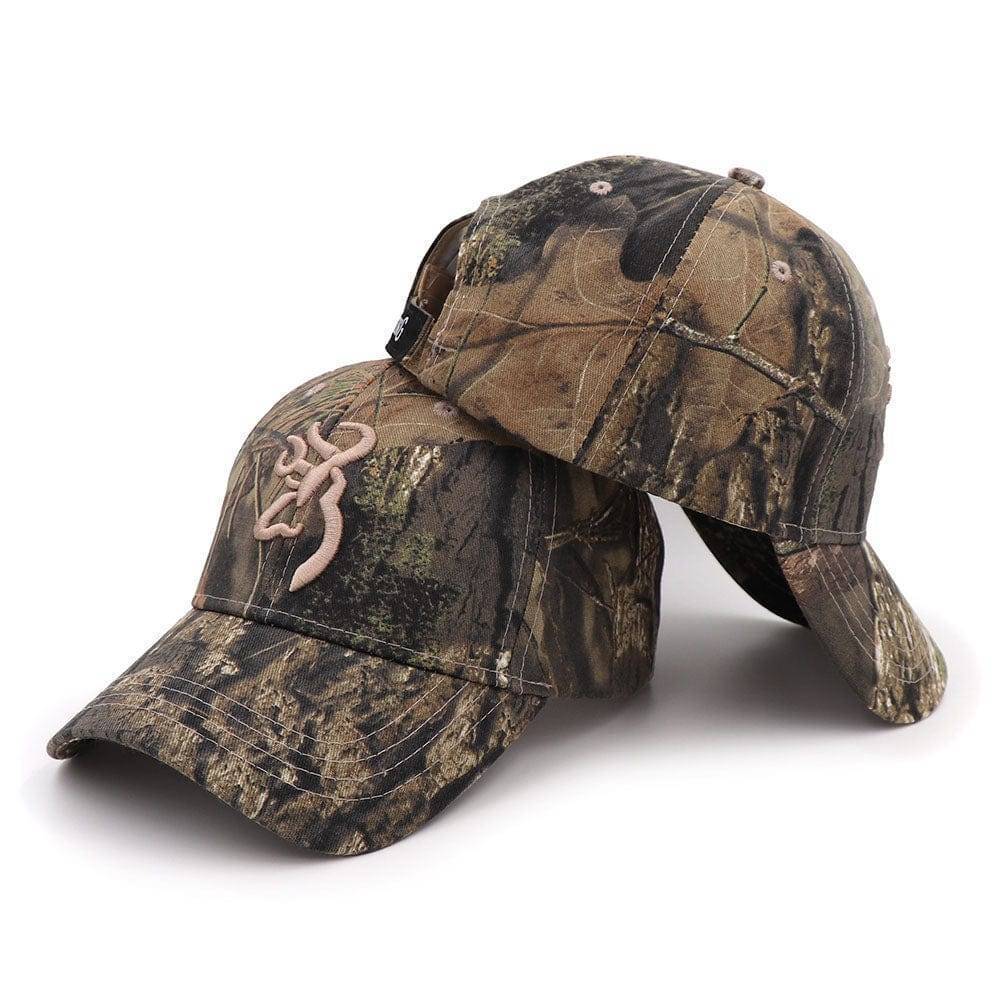 Men's Outdoor Fishing Hat with Tactical Camouflage Design