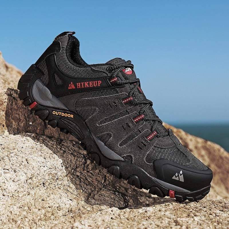 Outdoor Tactical Sneakers for Men in Suede Leather