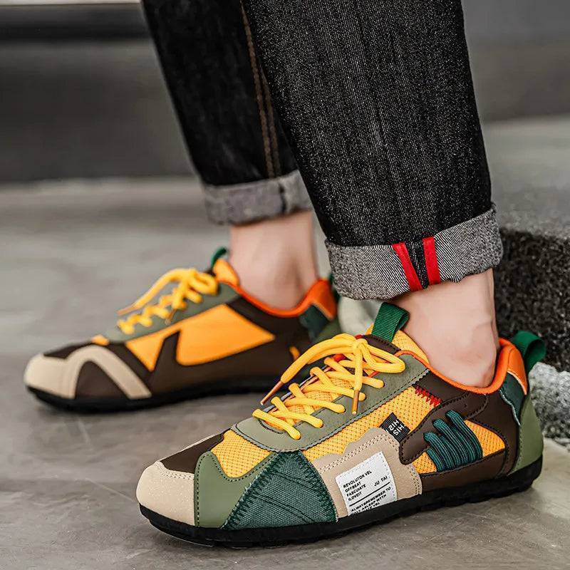 Casual Fashion Sneakers for Men - Breathable Urban Street Shoes