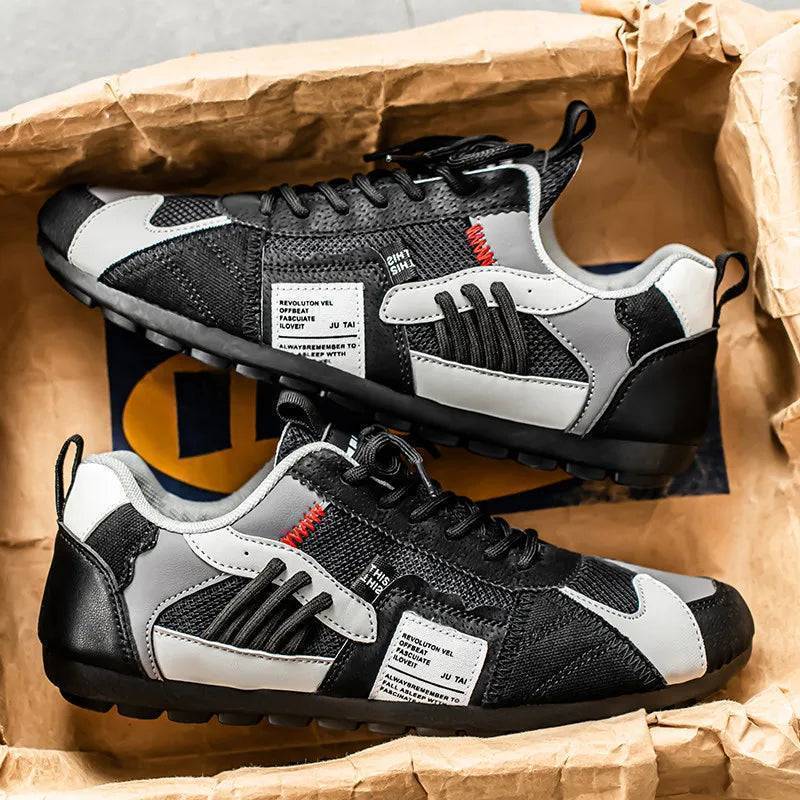 Casual Fashion Sneakers for Men - Breathable Urban Street Shoes