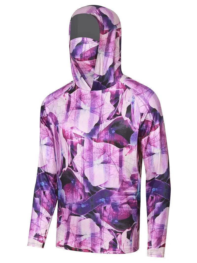Quick Dry Performance Shirt for Men - UV Protection Hoodie