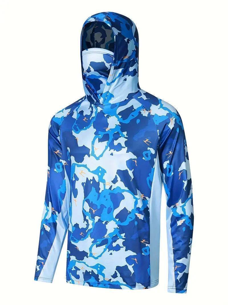 Quick Dry Performance Shirt for Men - UV Protection Hoodie