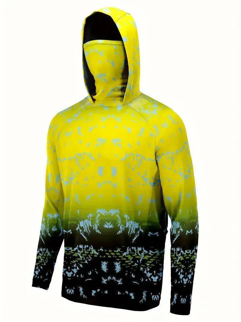 Quick Dry Performance Shirt for Men - UV Protection Hoodie