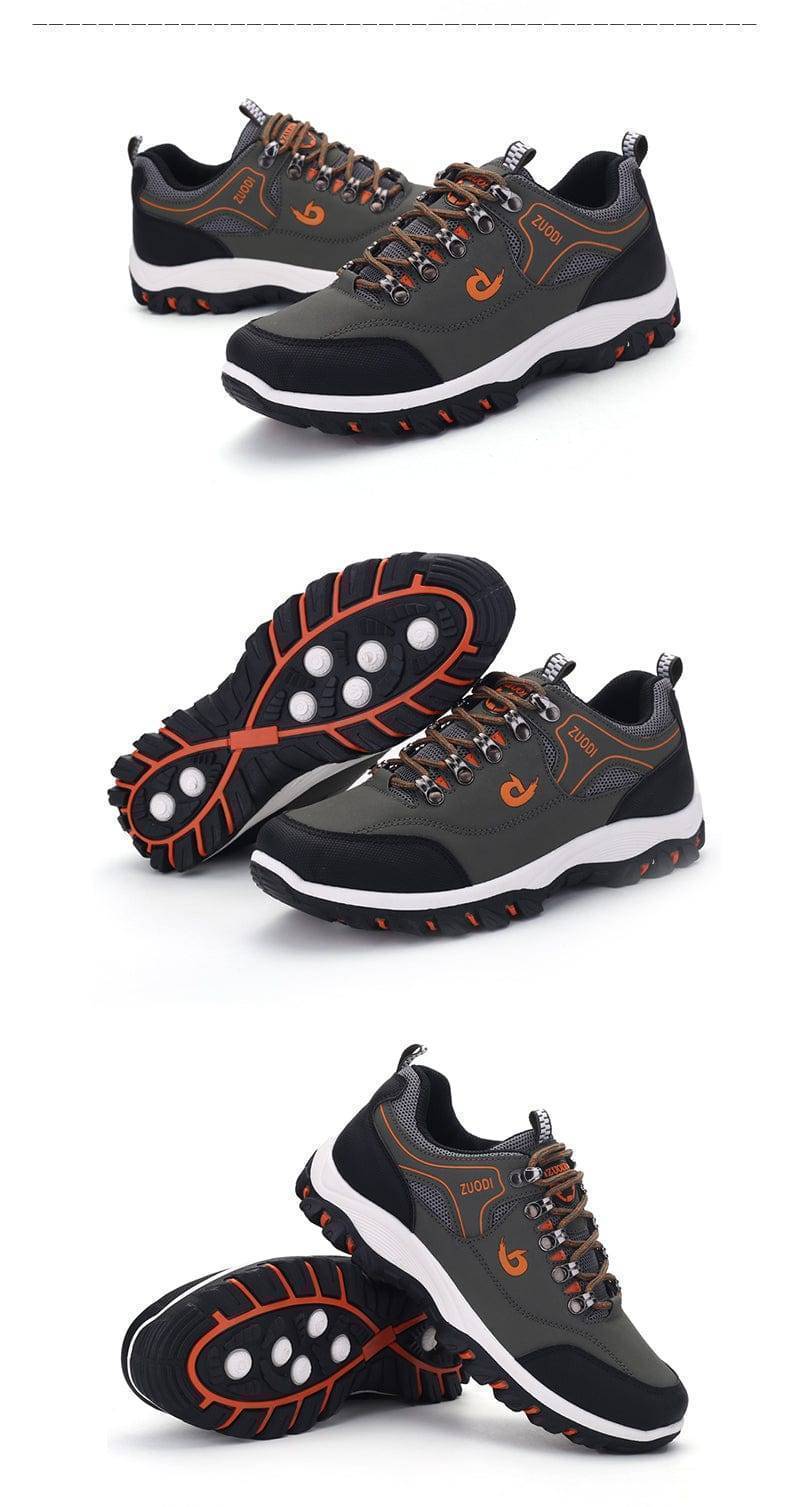 Outdoor Leather Hiking Footwear for Men – Waterproof Design