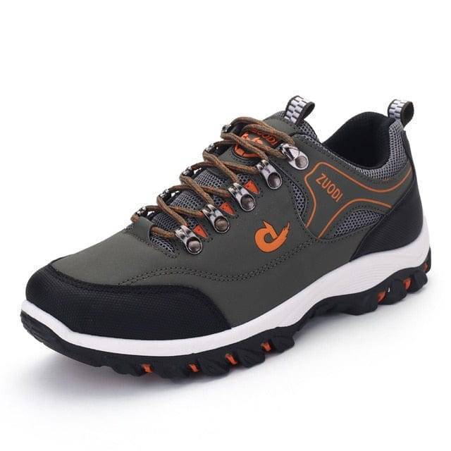 Outdoor Leather Hiking Footwear for Men – Waterproof Design