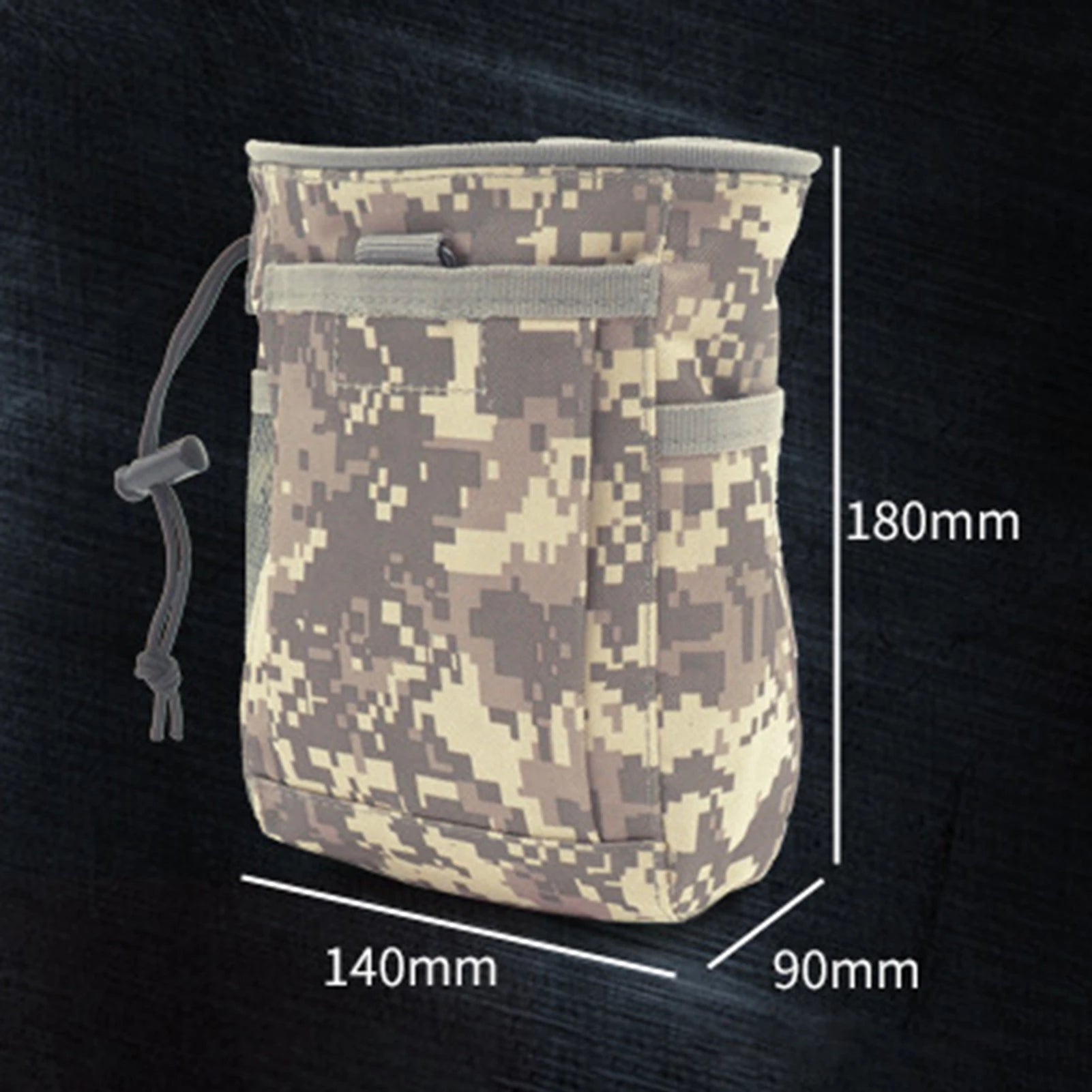 Tactical Dump Pouch for Gear Storage and Outdoor Use - MOLLE Compatible