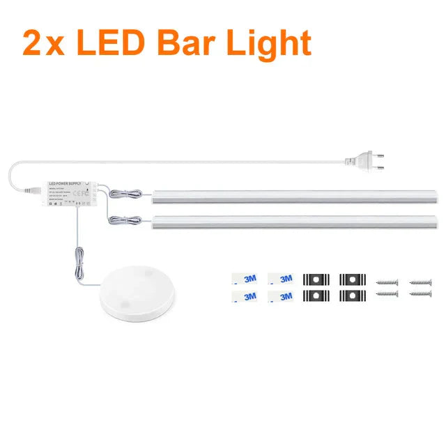 Under-Cabinet LED Light with Sensor – Touchless and Dimmable