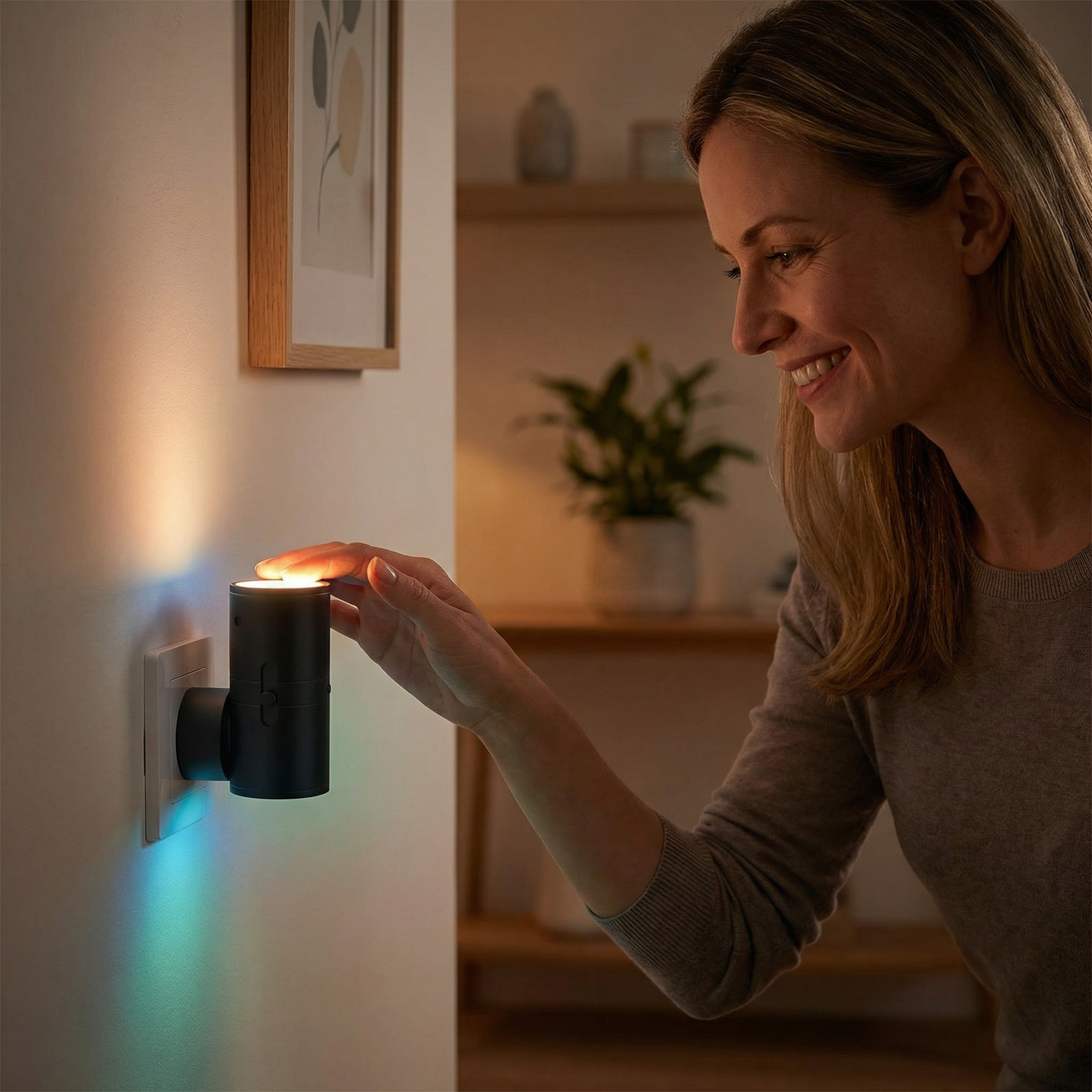 Night Light with Light Sensor for Wall Outlet