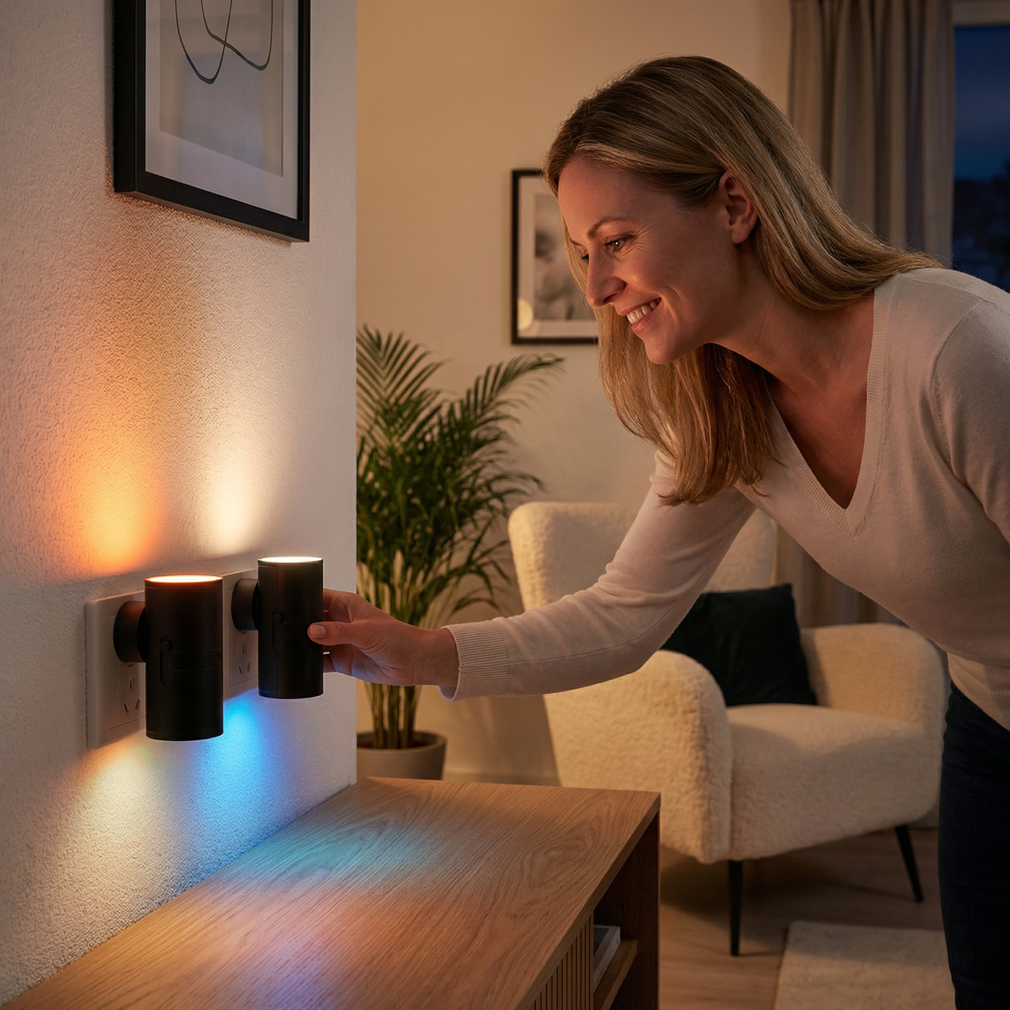 Night Light with Light Sensor for Wall Outlet