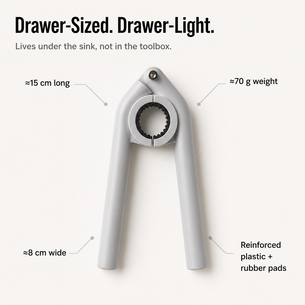 ProGrip™ Universal Wrench — Free a Stuck Aerator in Under 30 Seconds Without Scratches