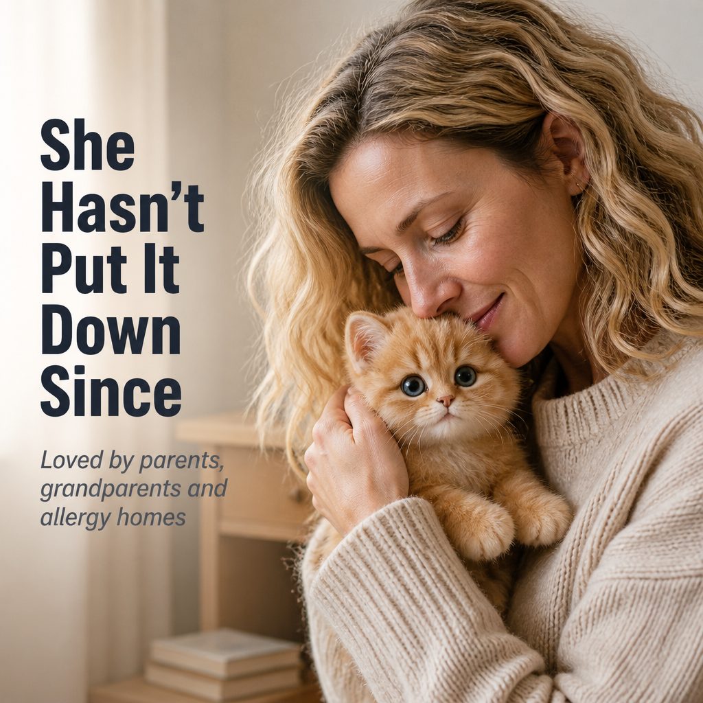 Nico™ — Cuddle a Kitten That Purrs Back the Moment Your Child Pets It