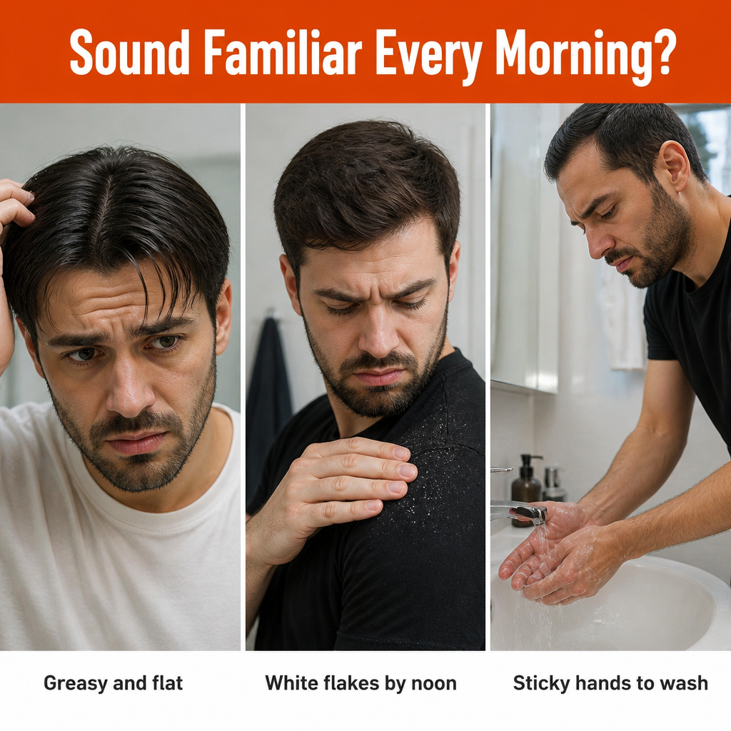CortexGlow™ — Comb In All-Day Hold With Zero Grease or White Flakes
