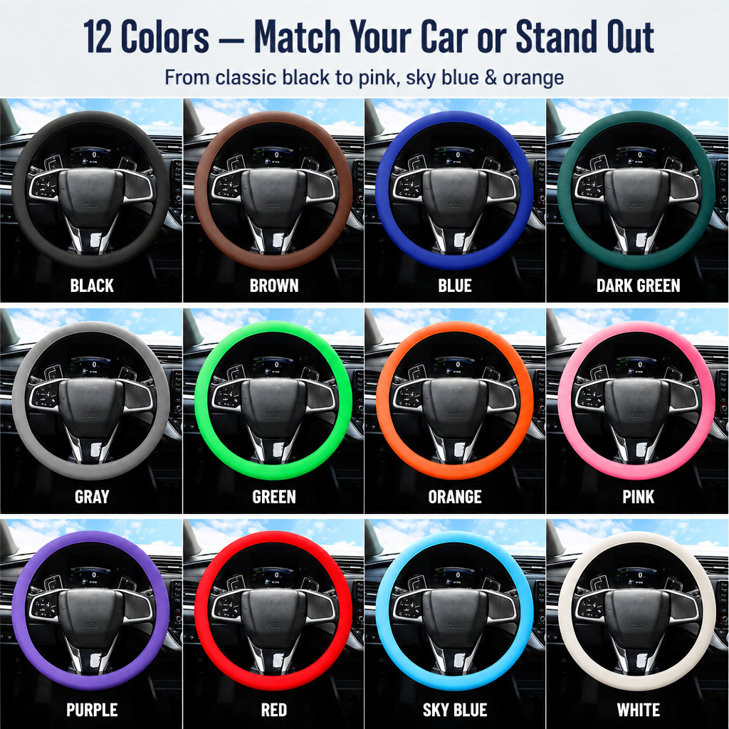VelociaGrip™ — Wrap Your Wheel in Soft, No-Slip Grip That Beats Summer Heat