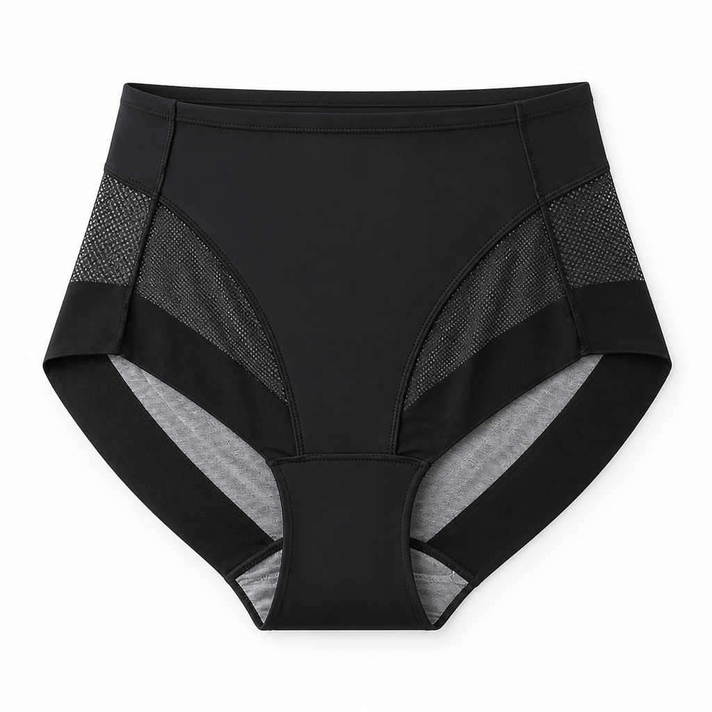 Serisculpt™ – High-Waisted Shaping Briefs with Leak-Proof Triple-Layer Protection