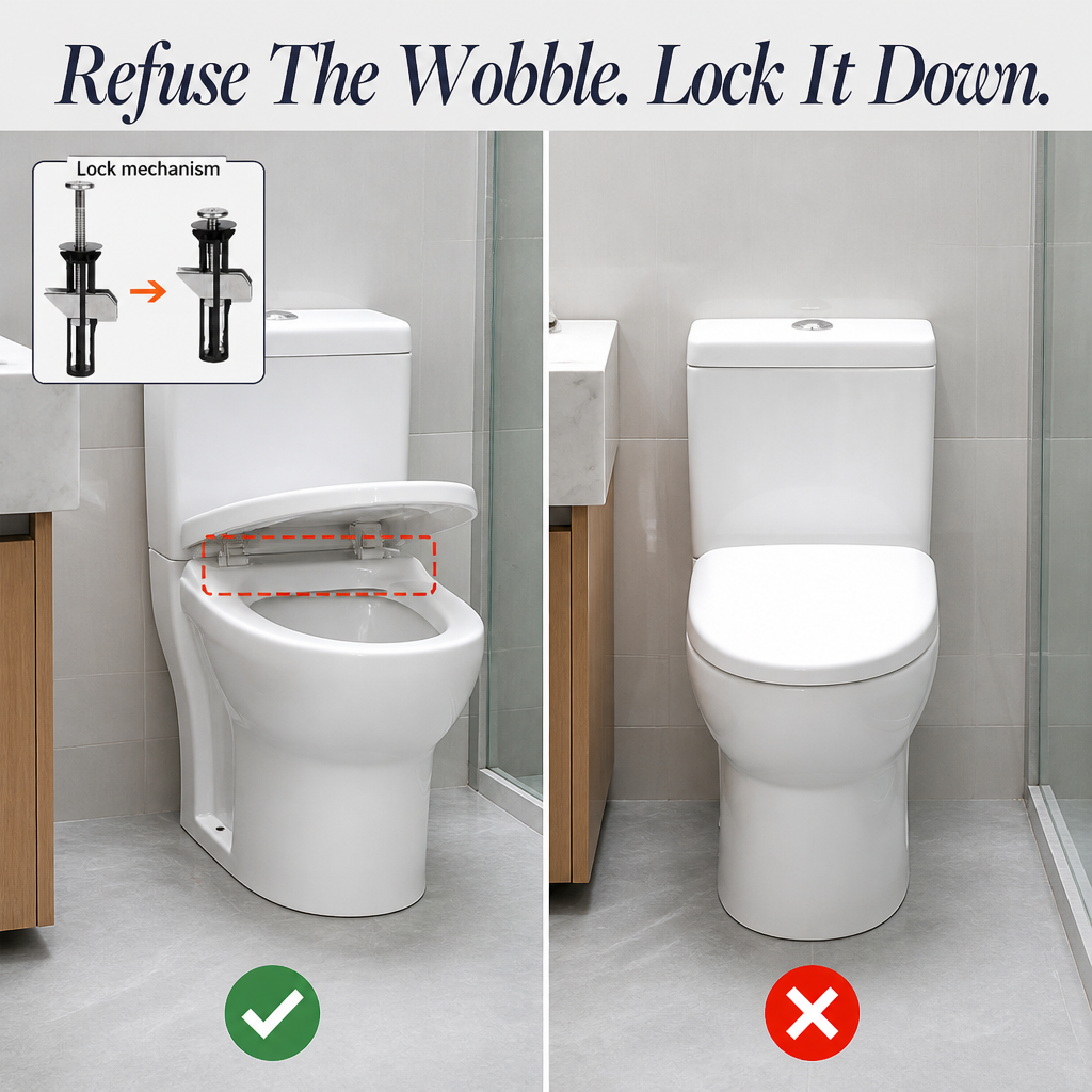 BoltGuard™ — Lock Down Wobbly Toilet Seats In Under 2 Minutes Flat