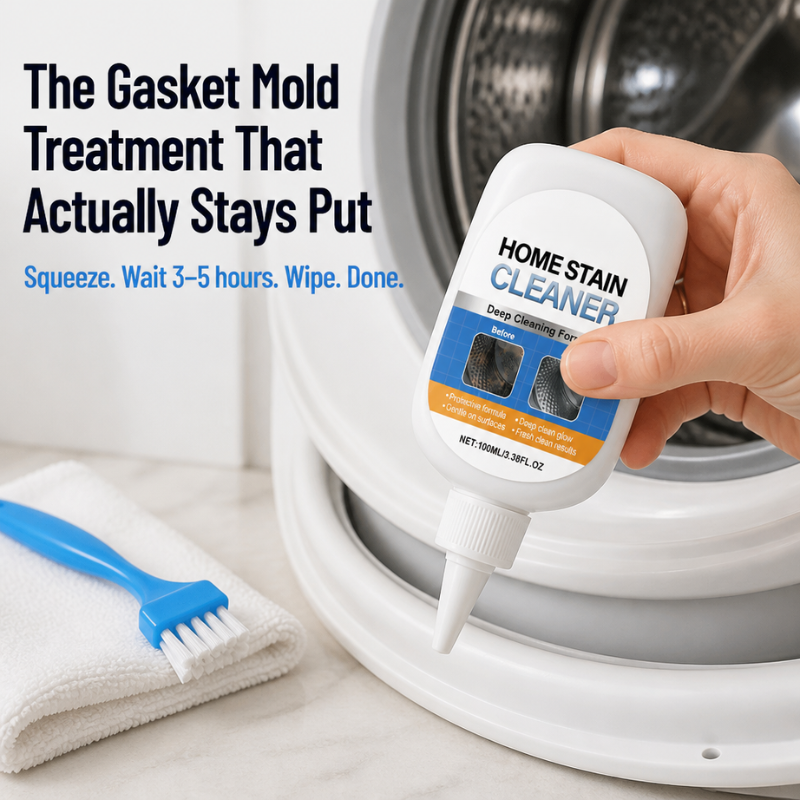 MiraClear™ Gel — Erase Black Gasket Mold & Grout Stains Without Scrubbing