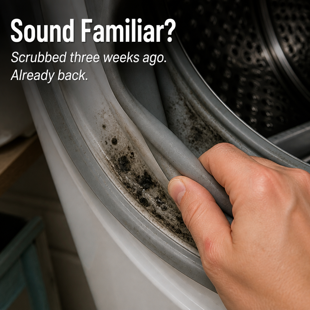 MiraClear™ Gel — Erase Black Gasket Mold & Grout Stains Without Scrubbing