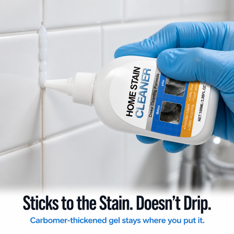 MiraClear™ Gel — Erase Black Gasket Mold & Grout Stains Without Scrubbing