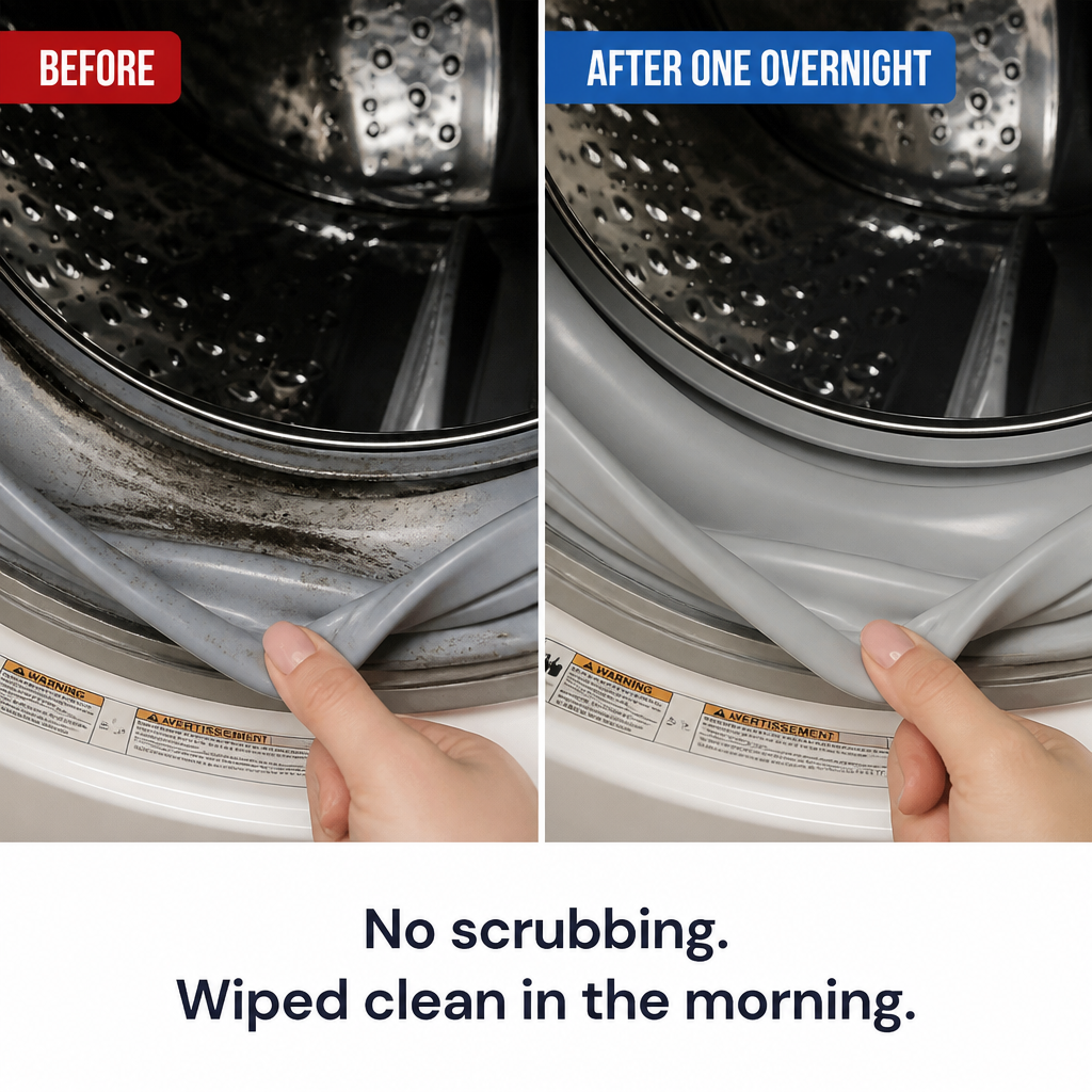 MiraClear™ Gel — Erase Black Gasket Mold & Grout Stains Without Scrubbing