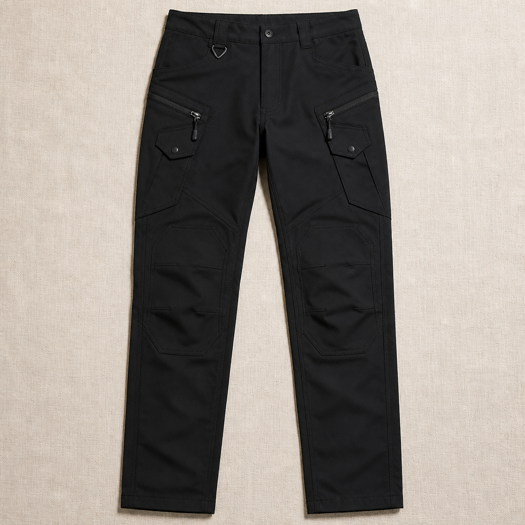ArcticFlex™ – Waterproof Softshell Winter Cargo Pants with Fleece Lining
