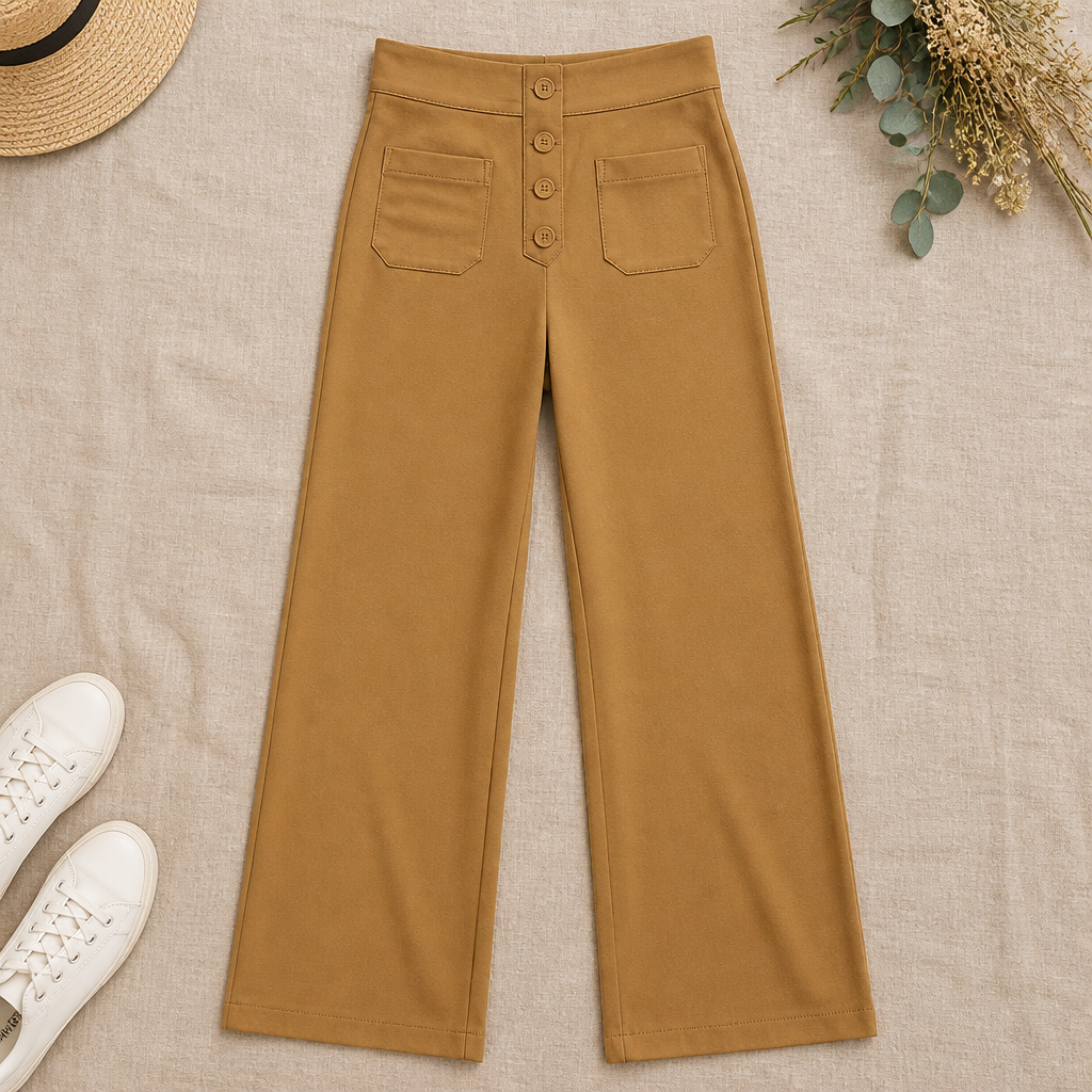 StridaStretch™ – High-Waist Tummy-Smoothing Stretch Pants