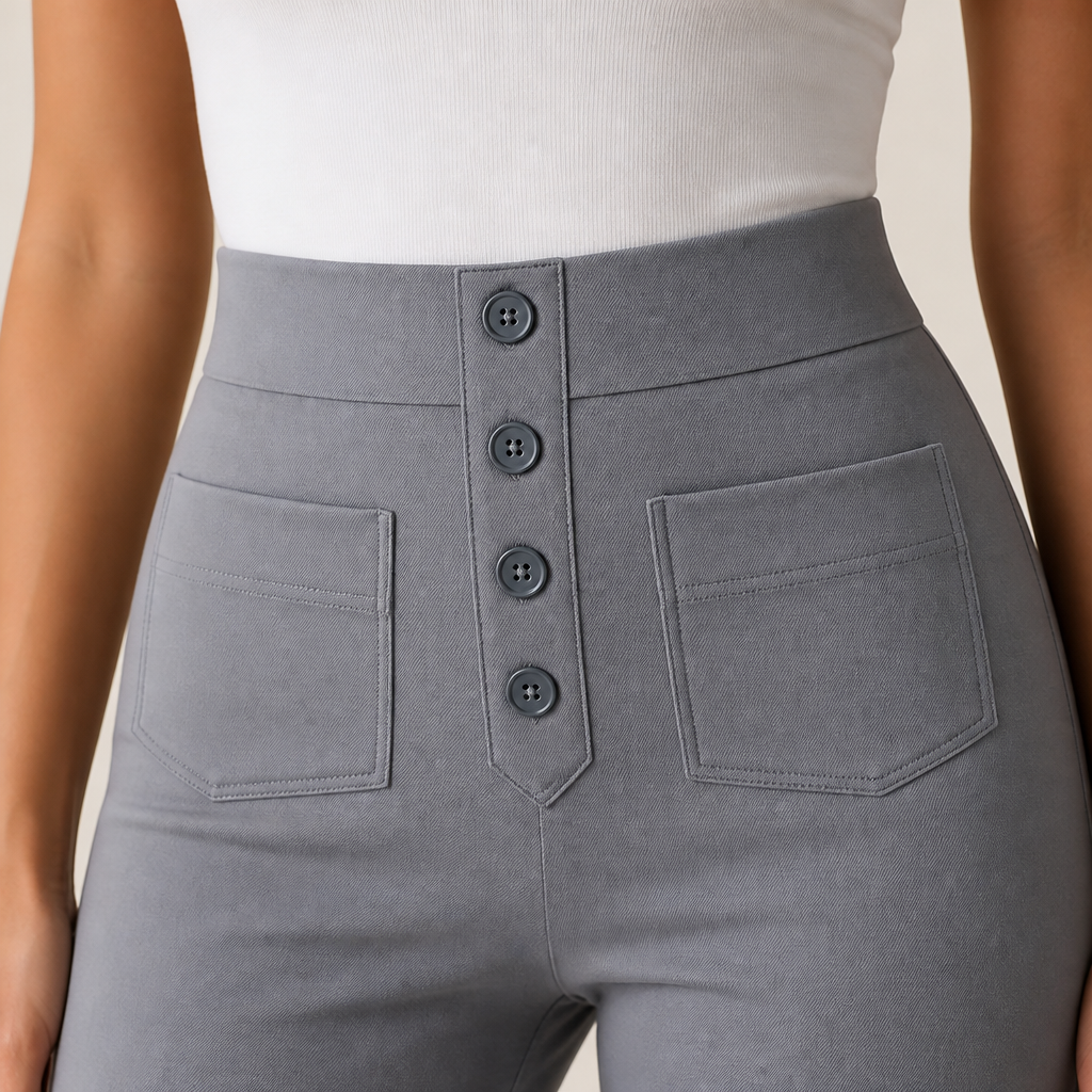 StridaStretch™ – High-Waist Tummy-Smoothing Stretch Pants