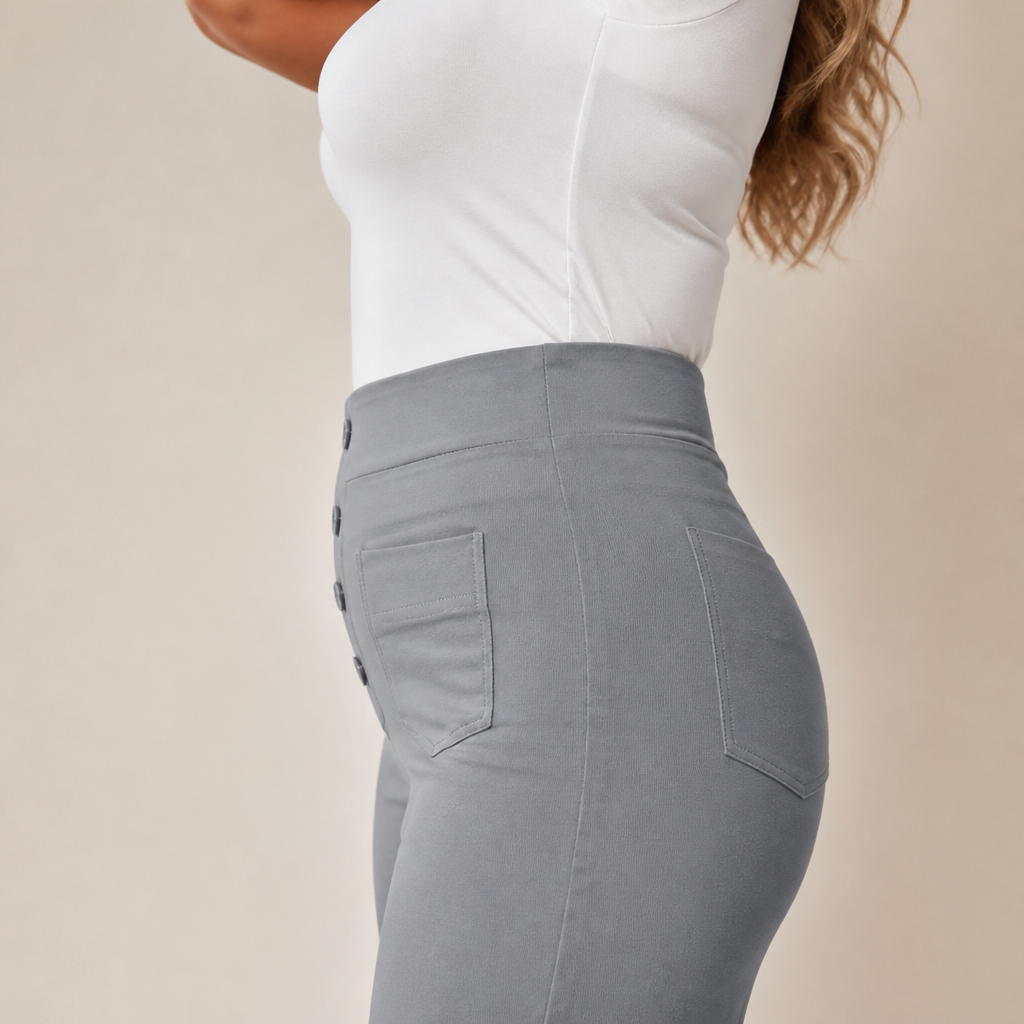 StridaStretch™ – High-Waist Tummy-Smoothing Stretch Pants