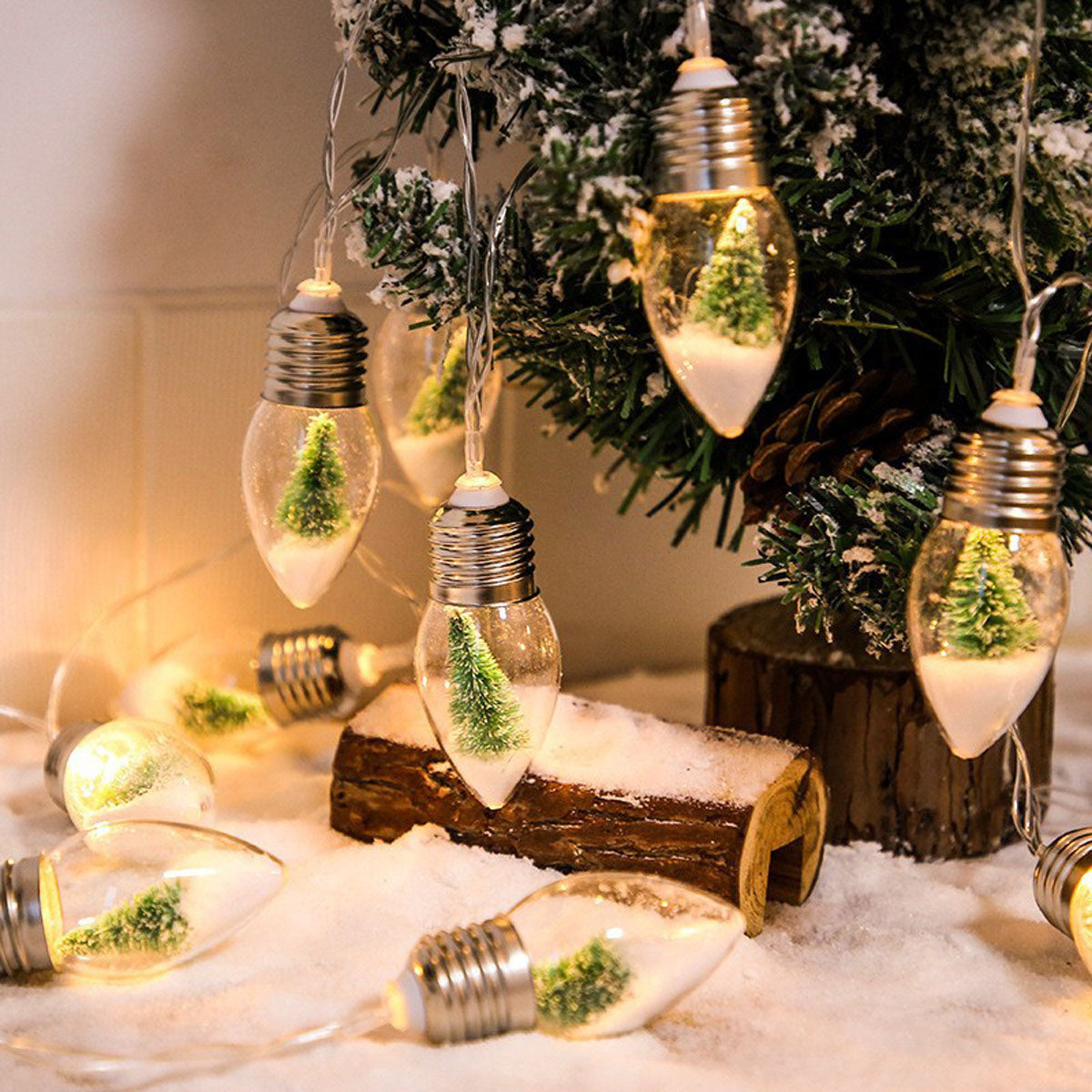 Waterproof LED Globe String Lights for Outdoor Camping - Multi-Power